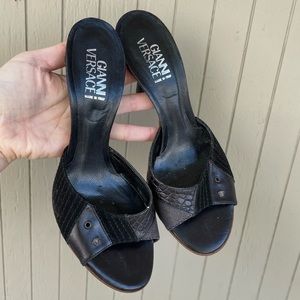 Vintage Gianni Versace Kitten Heels